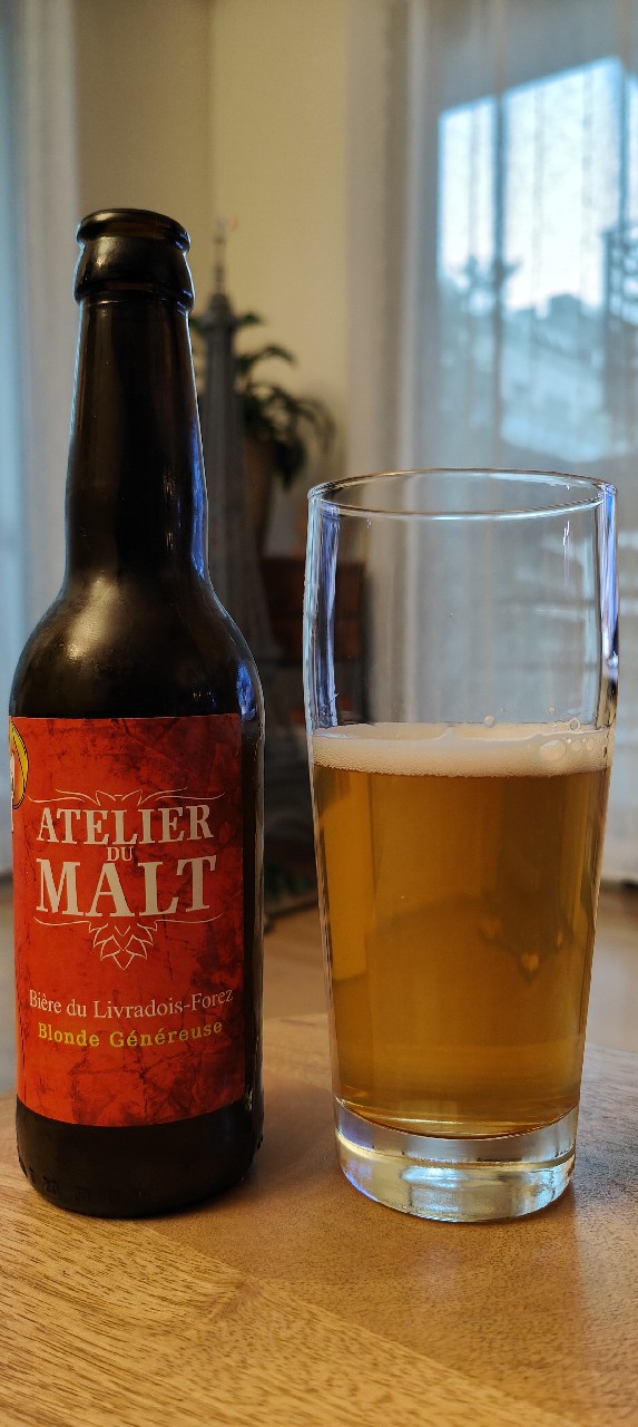 Blonde Généreuse, Atelier Du Malt
