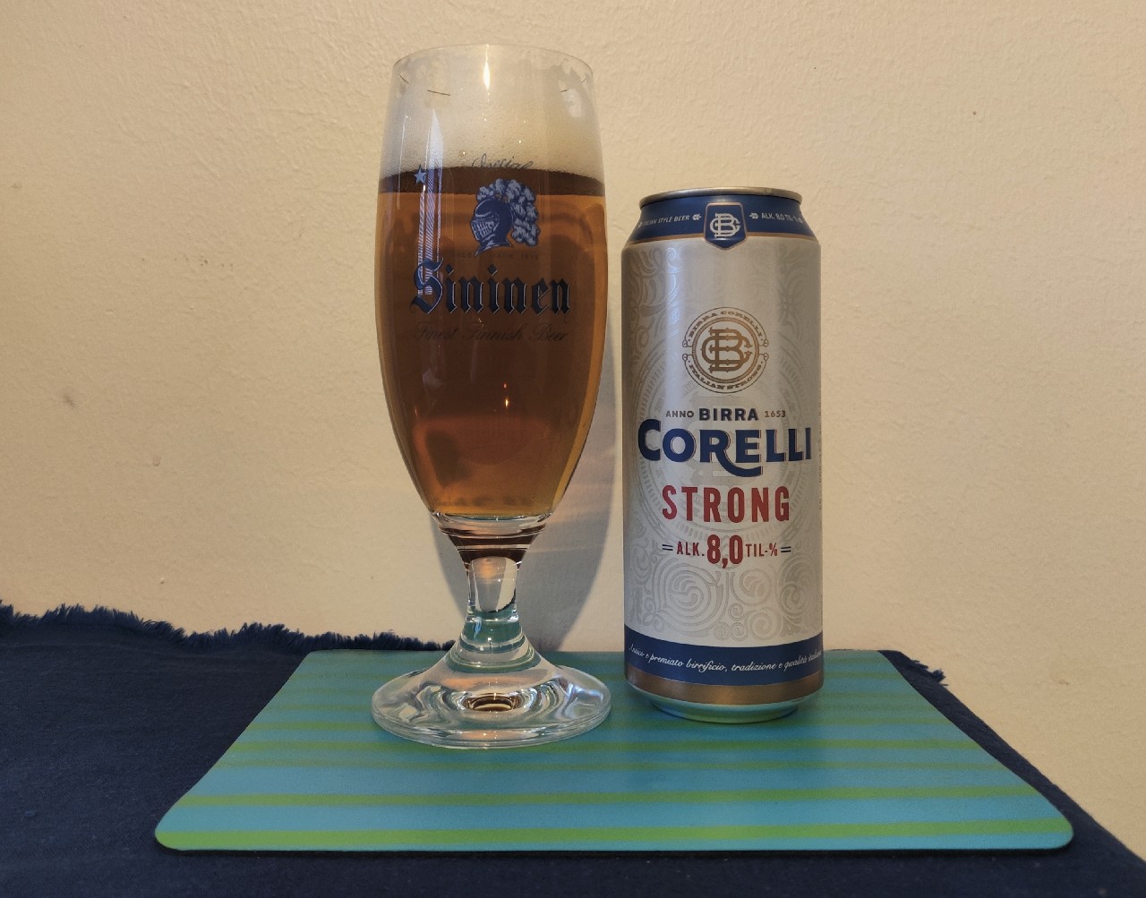 Birra Corelli Forte, Spain