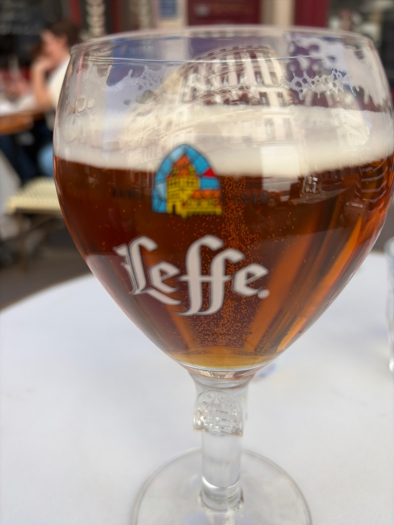 Leffe Ambrée / Amber, Abbaye de Leffe (AB InBev)