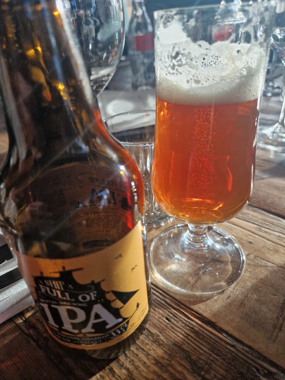 A Ship Full of IPA 5.8%, Sweden