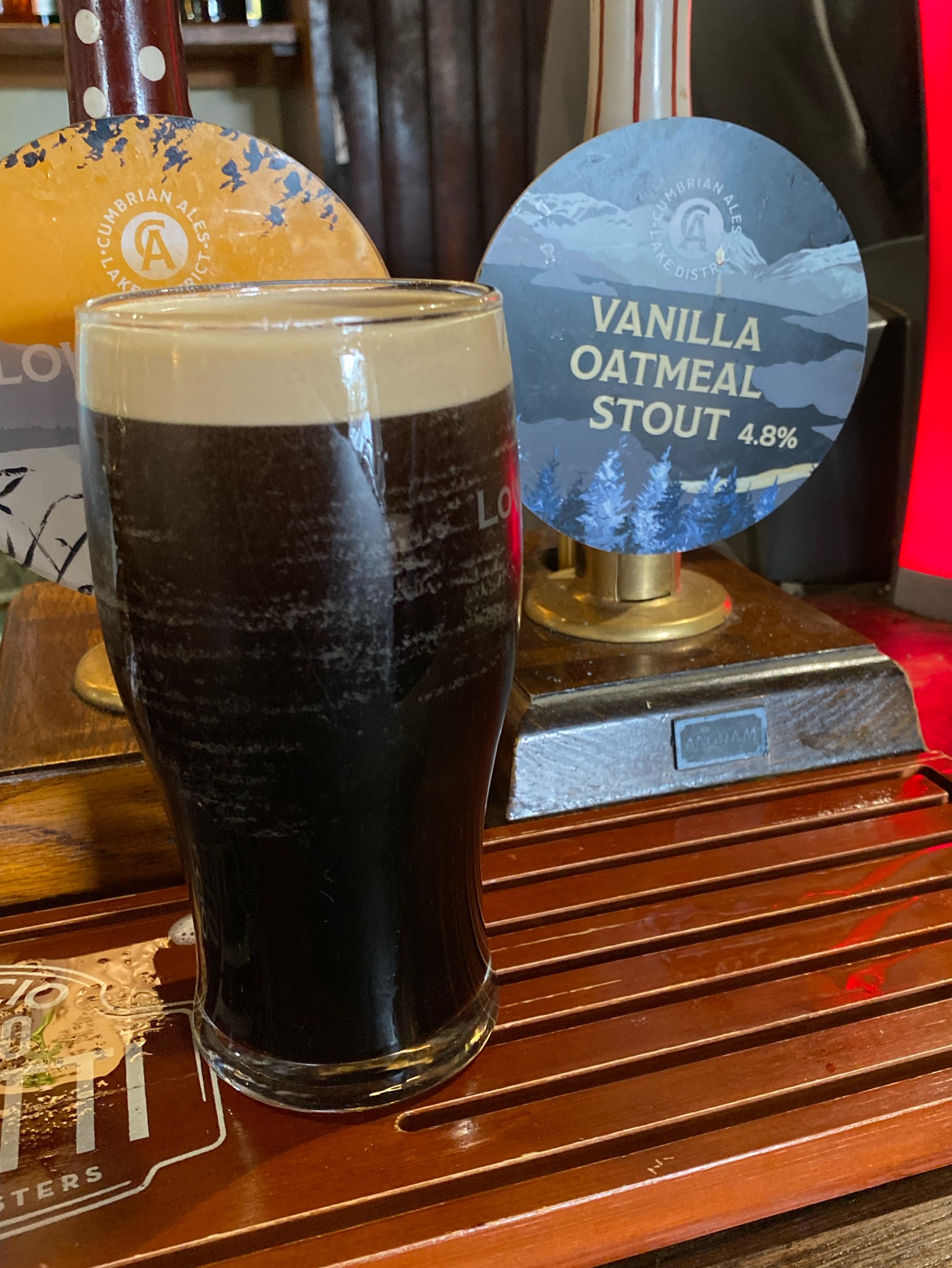 Vanilla Oatmeal Stout, Cumbrian Ales