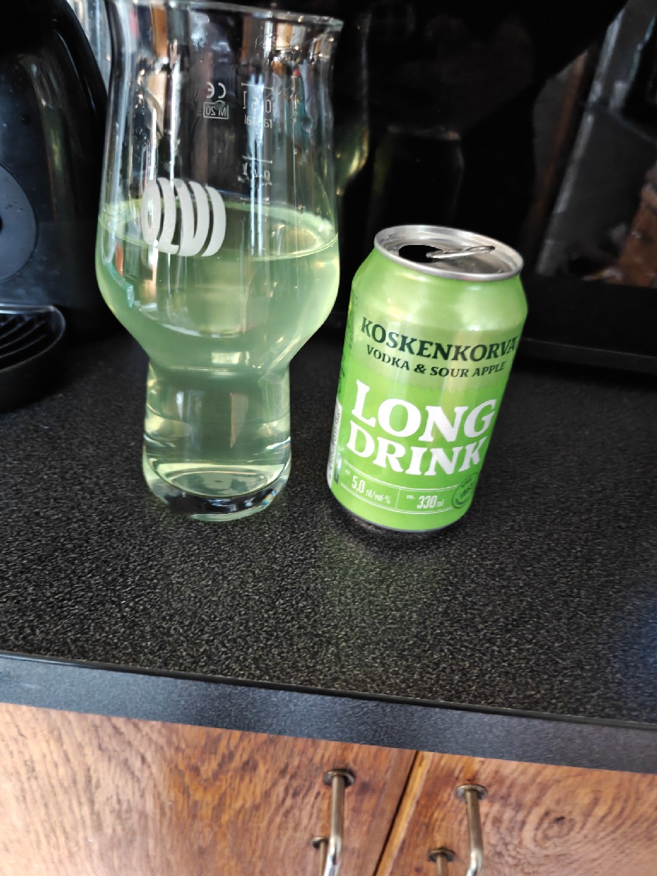 koskenkorva Long Drink Vodka & Sour Apple, Finland