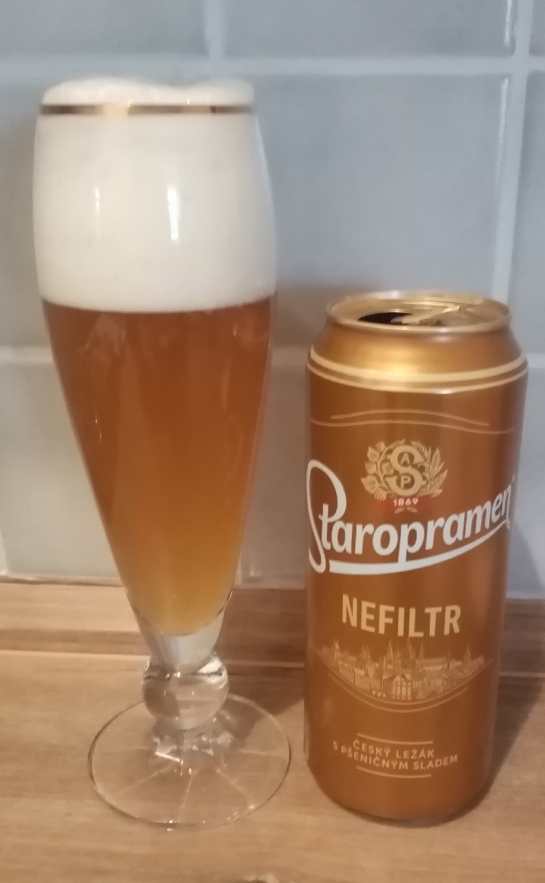 Staropramen Unfiltered / Nefiltrovaný / Wheat / Pšeničný, Czech Republic