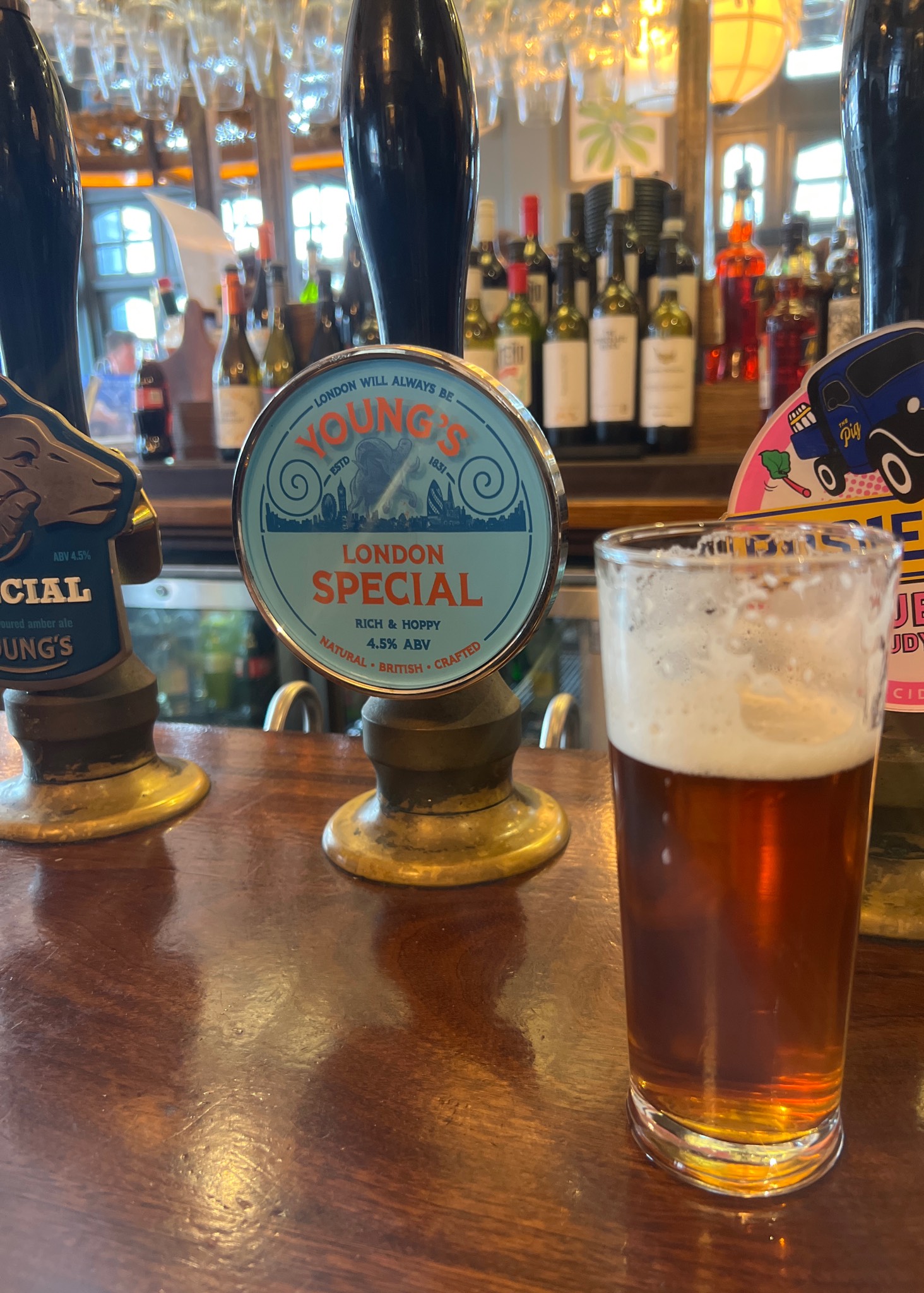 Young's Special London Ale, Eagle Brewery (formerly Charles Wells)