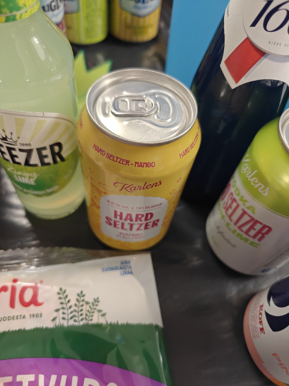 Karlens Vodka Hard Seltzer Mango, Finland