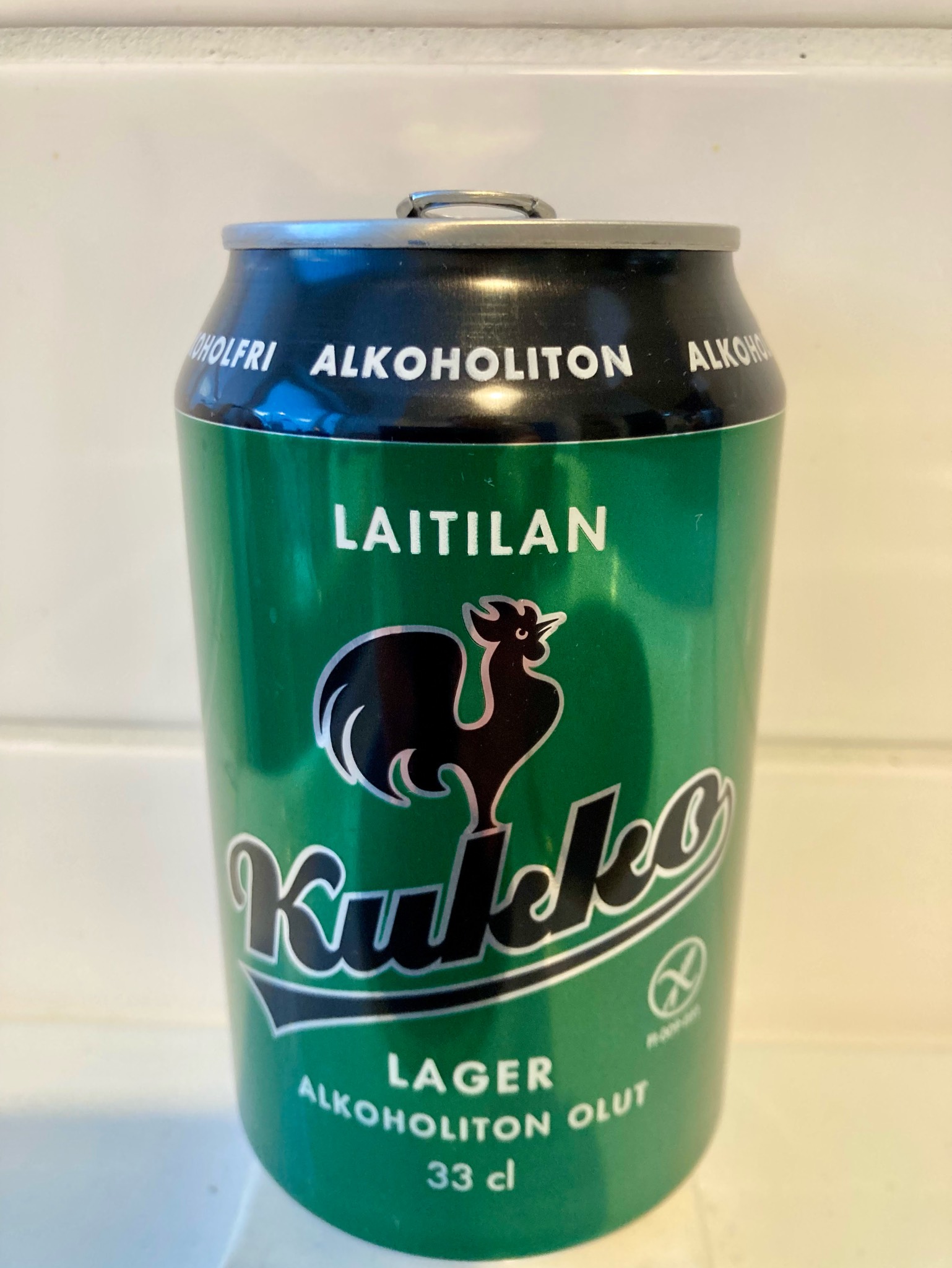 Kukko Lager Alkoholiton, Finland