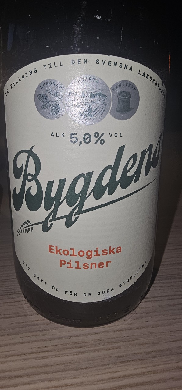 Bygdens Ekologiska Pilsner, Sweden