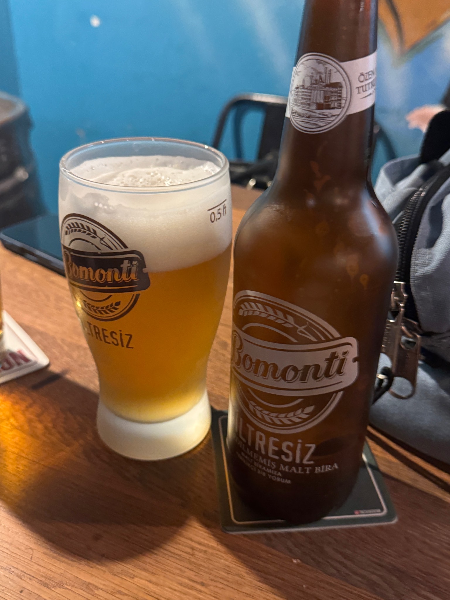 Bomonti Filtresiz 100% Malt, Anadolu Efes