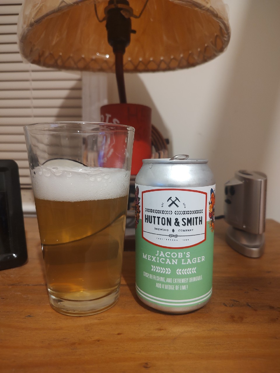 Jacob's Mexican Lager, Hutton & Smith Brewing Company