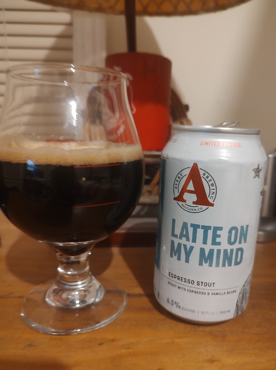 Latte On My Mind, Avery Brewing Company
