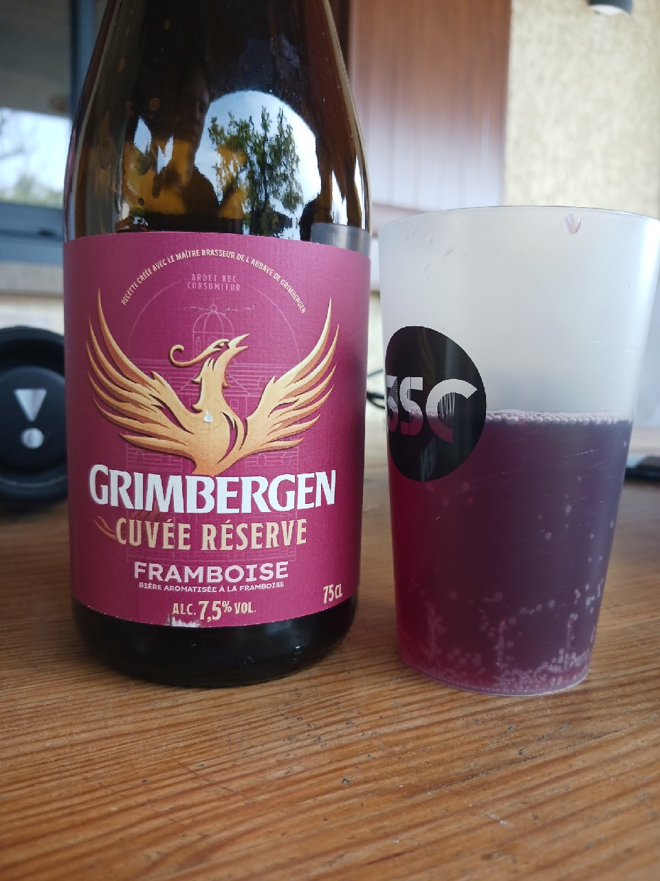 grimbergen cuvée réserve framboise, Belgium