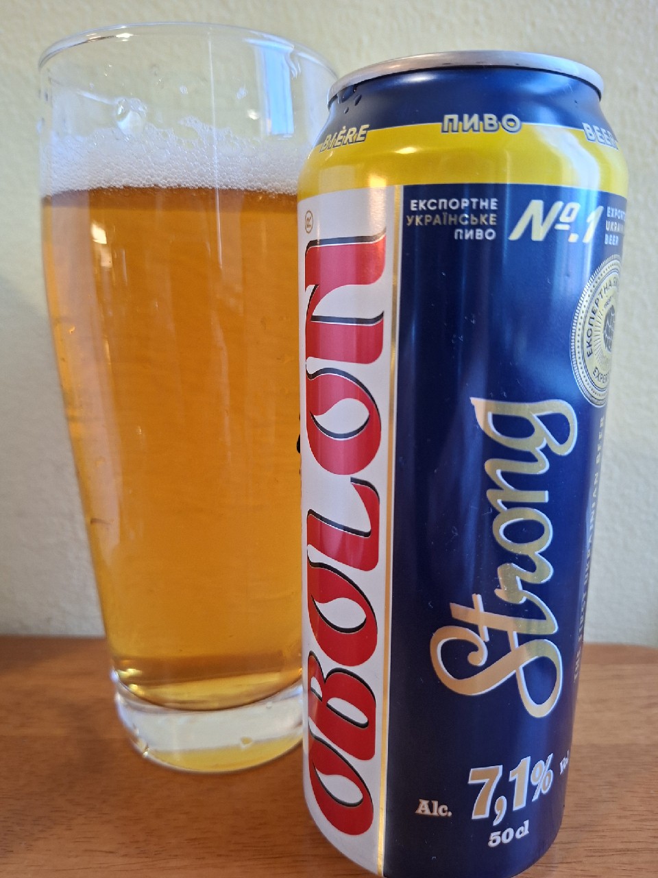 Obolon Extra / Obolon Strong 7.1%, Ukraine