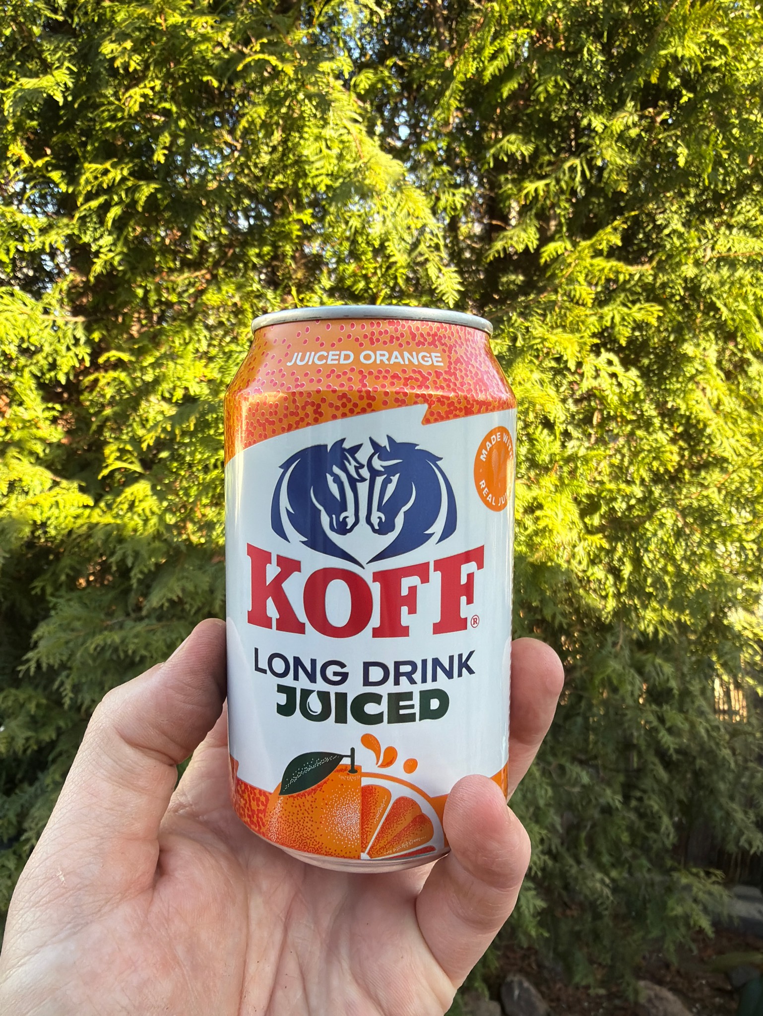 Koff Long Drink Juiced Orange, Finland