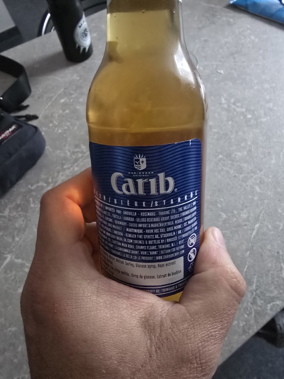 Carib 5.0%, Carib Brewery