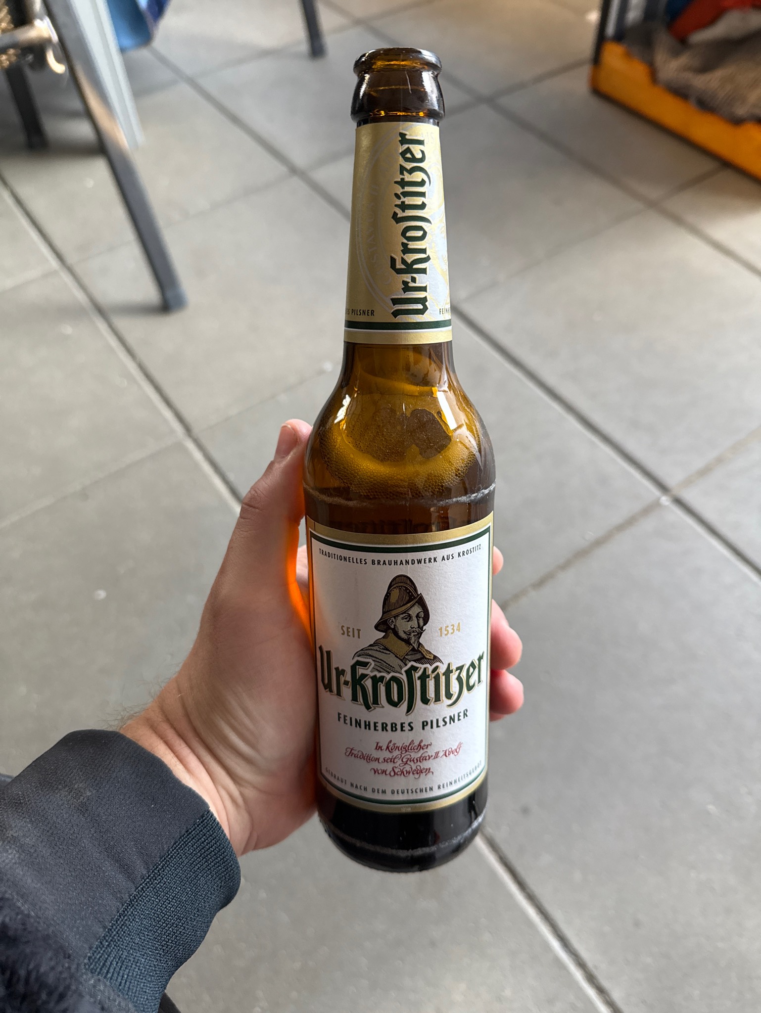Ur-Krostitzer Feinherbes Pilsner, Krostitzer Brauerei (Oetker Group)