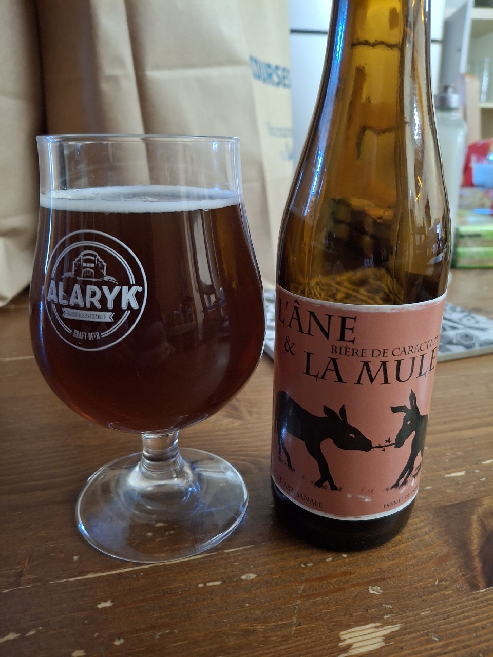 l'ane et la mule, Brasserie D'Olt