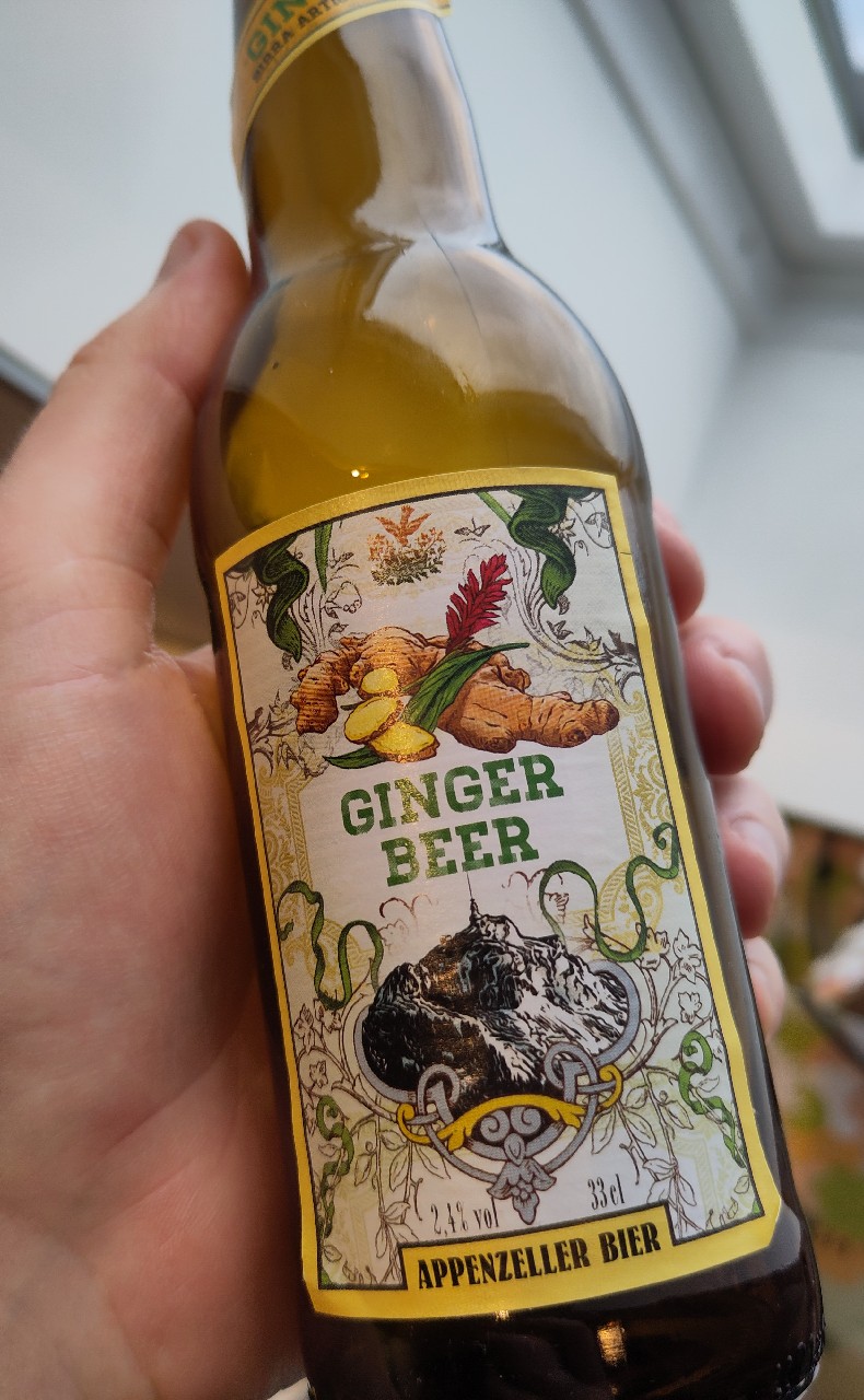 GB Birra Artigianale Ginger Beer, Brauerei Locher (Appenzeller)