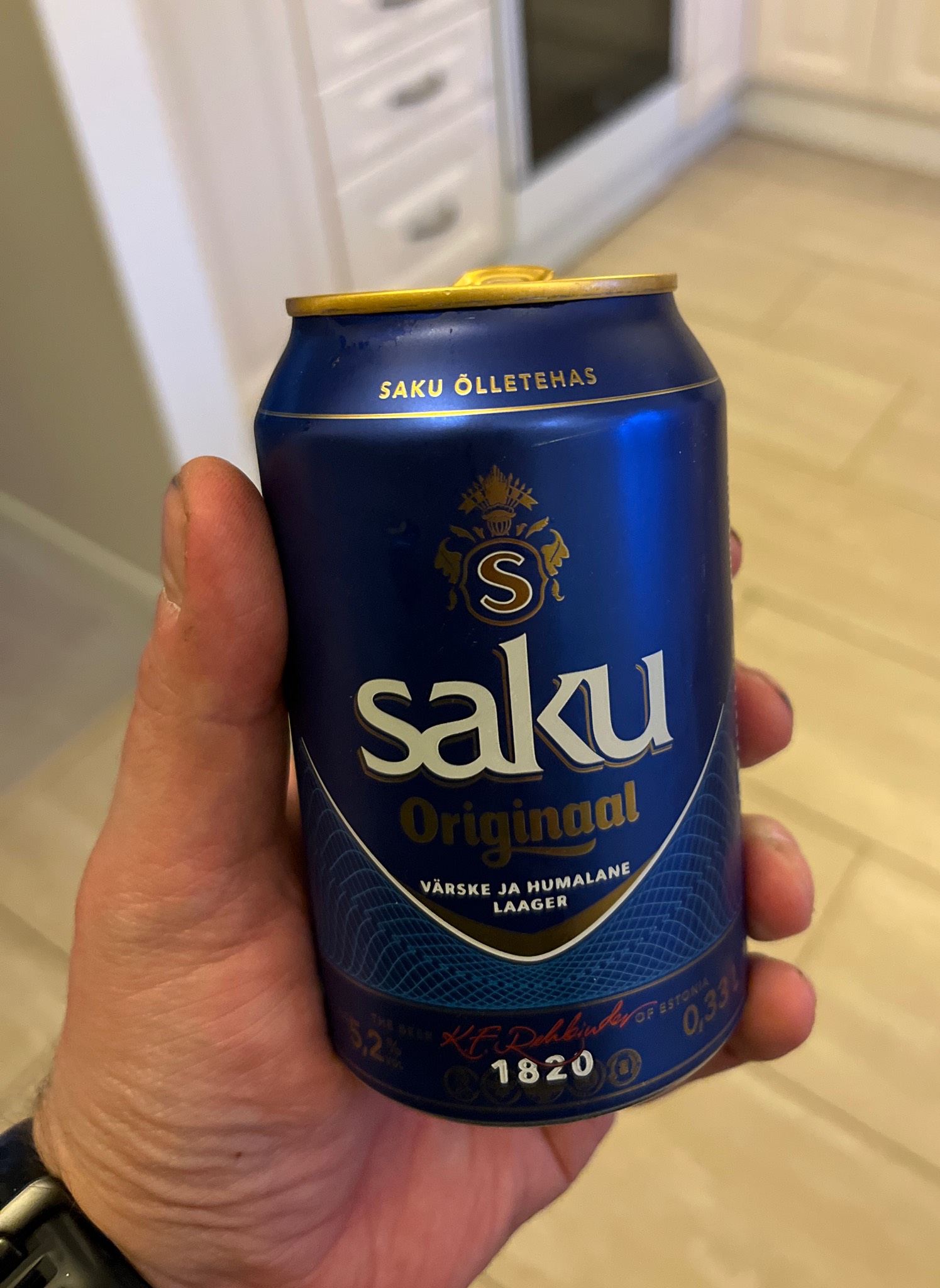 Saku Originaal Premium Export, Estonia