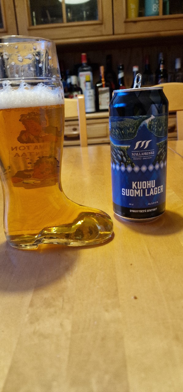 Kuohu Suomi Lager, Finland