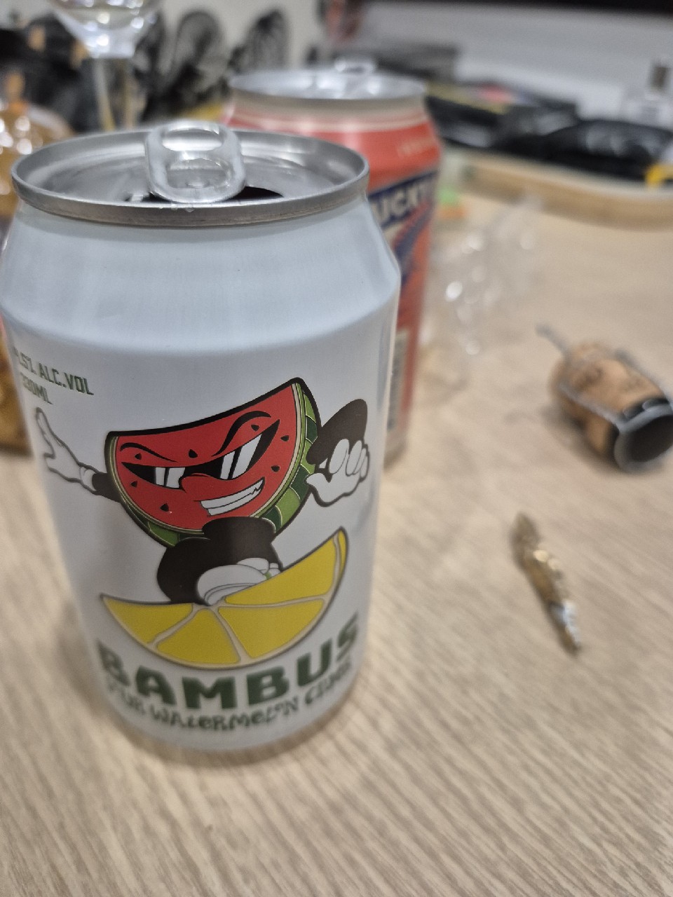 Bambus Sour Watermelon, The Wine And Soda Company