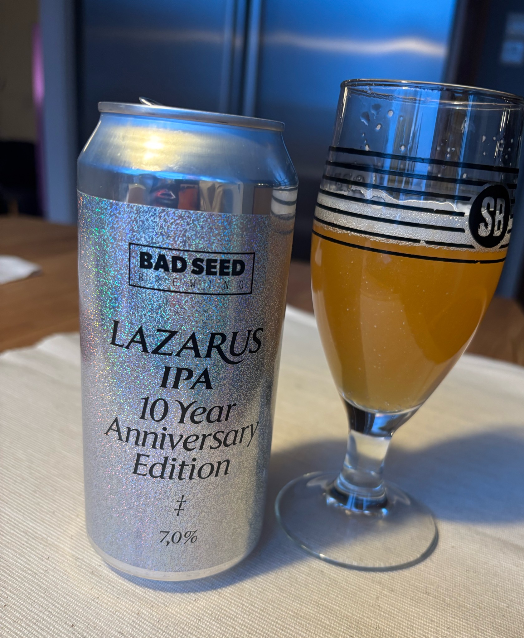 Lazarus IPA 10 Year Anniversary Edition, Denmark