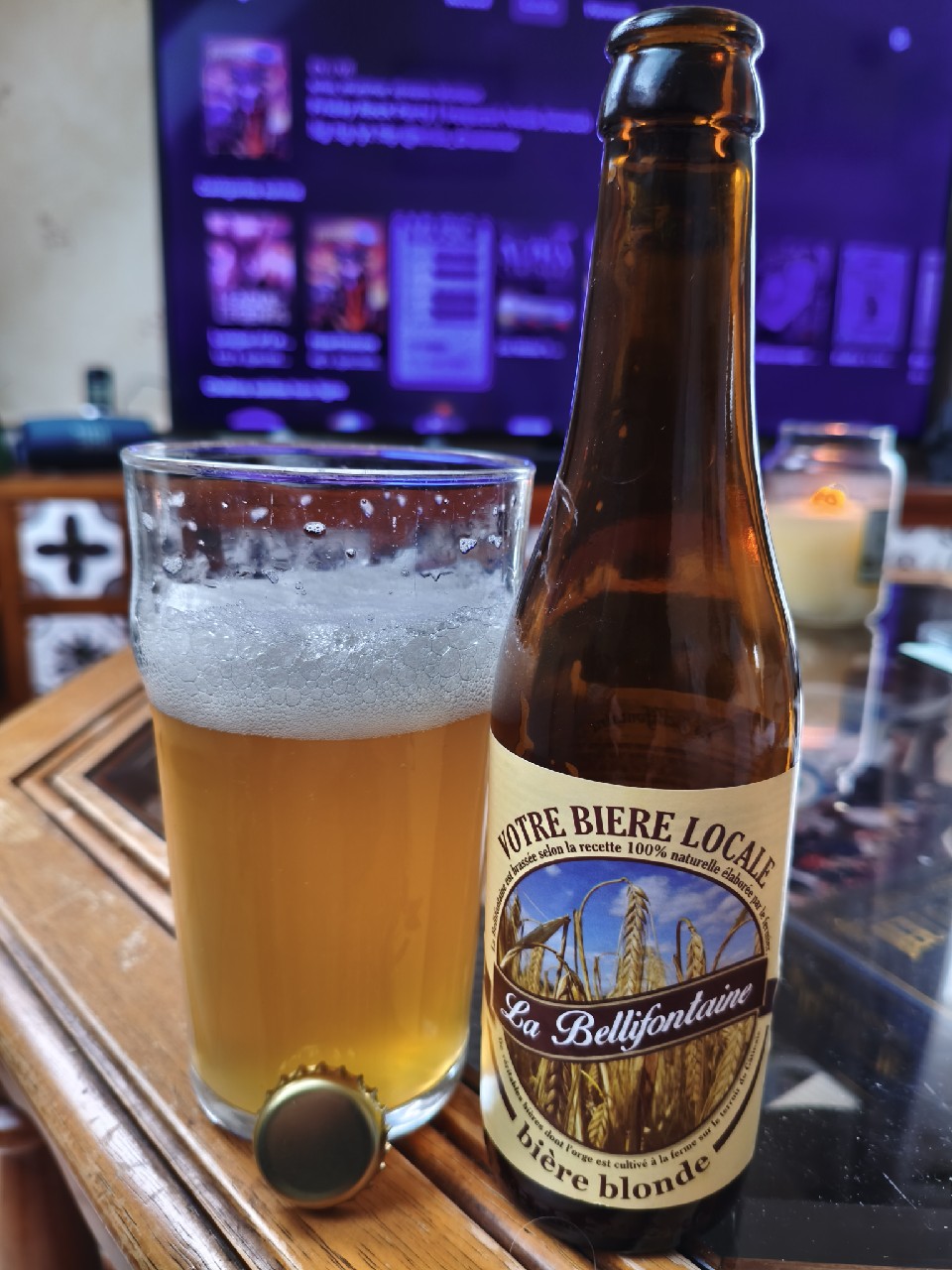 La Bellifontaine Blonde, Brasserie Des Légendes