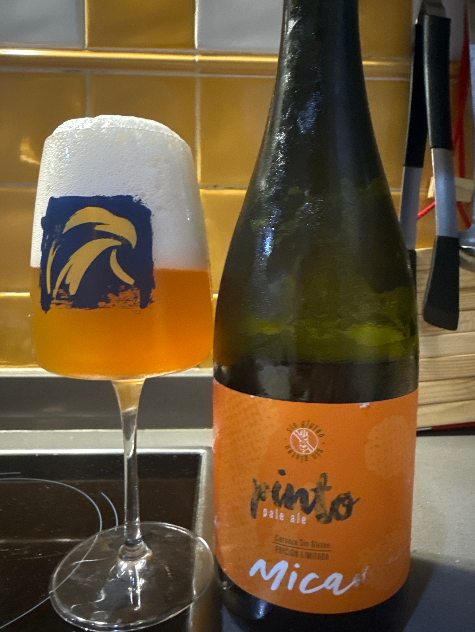 Mica Pinto pale Ale, Cerveza Mica