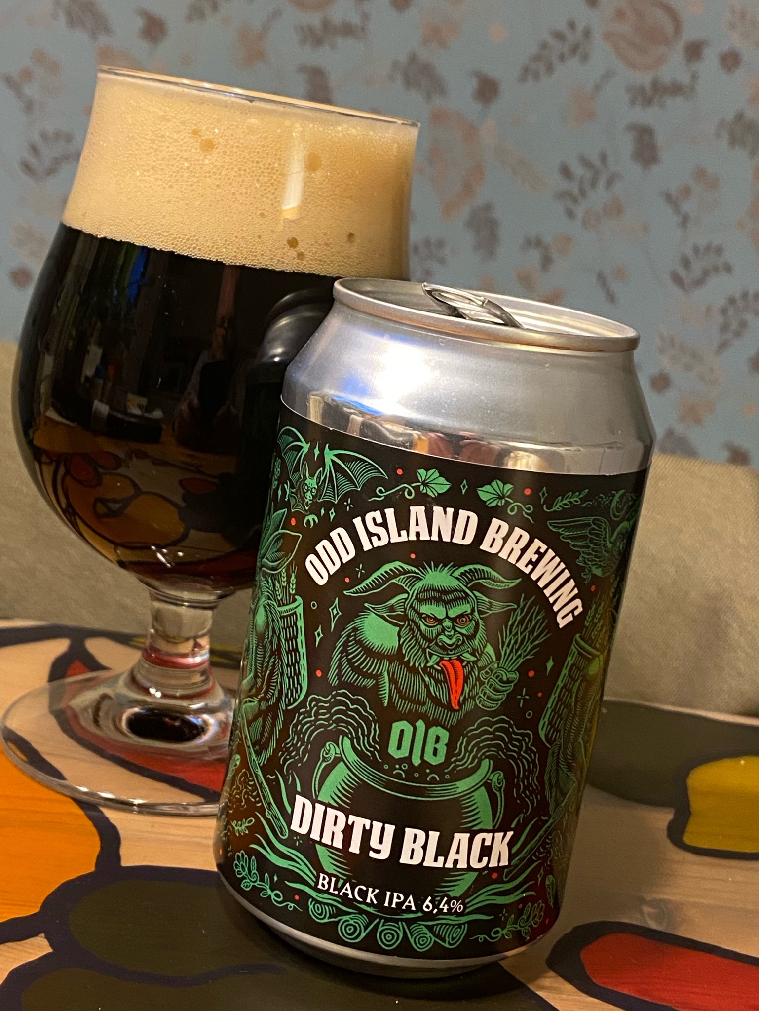 Dirty Black, Odd Island Brewing