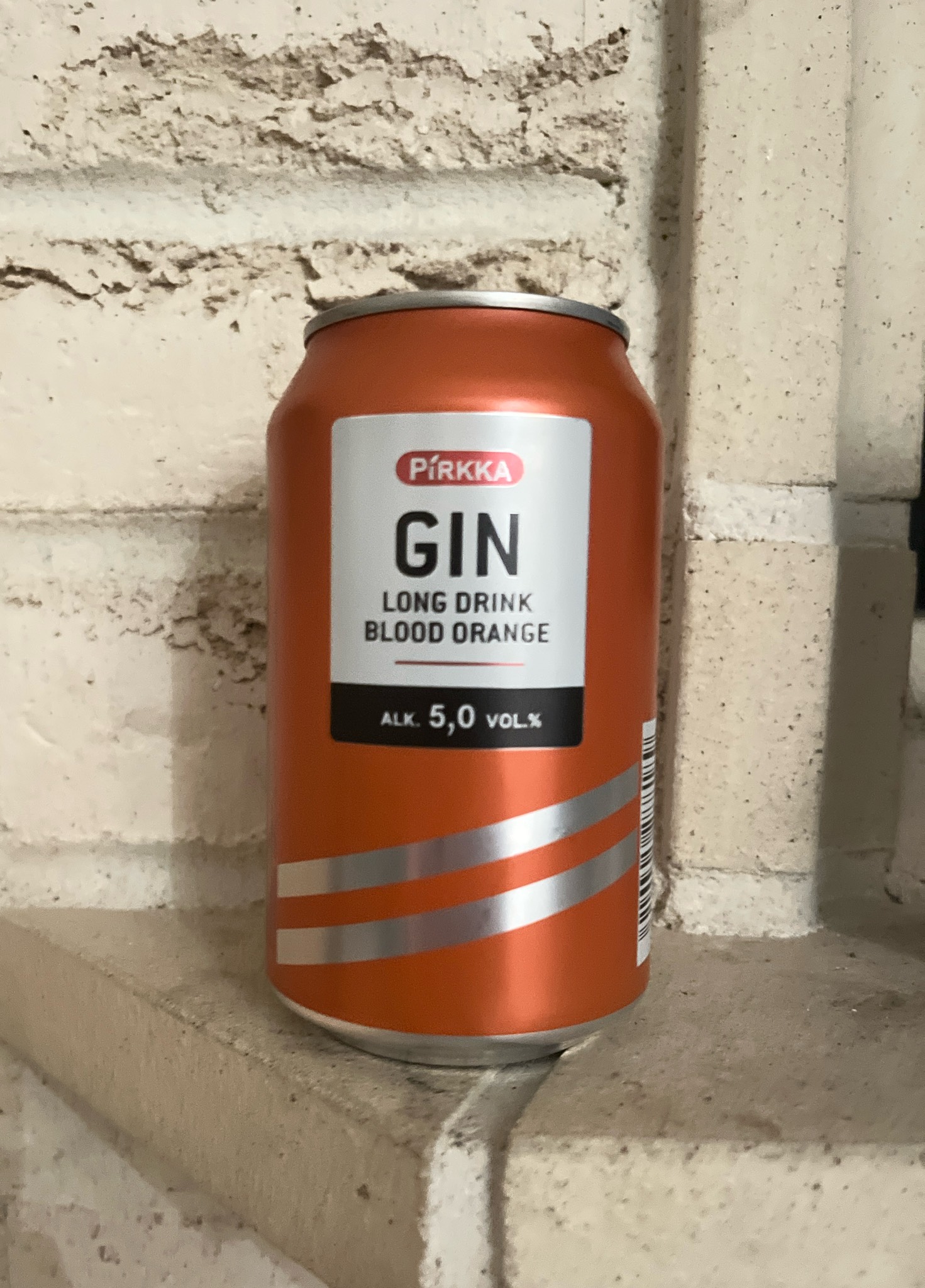Pirkka GIN Blood Orange Long Drink, Finland