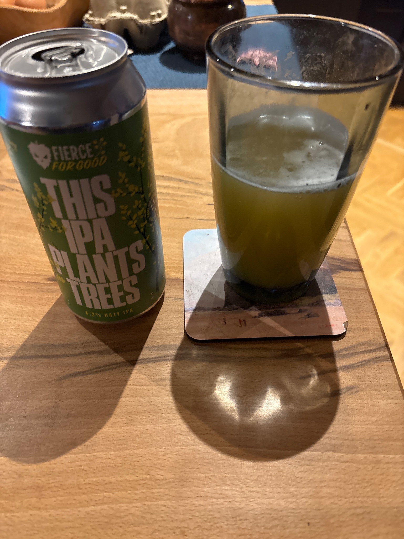 This IPA plants trees, Fierce Beer Ltd