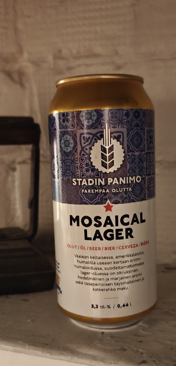 Stadin Mosaical Lager, Finland