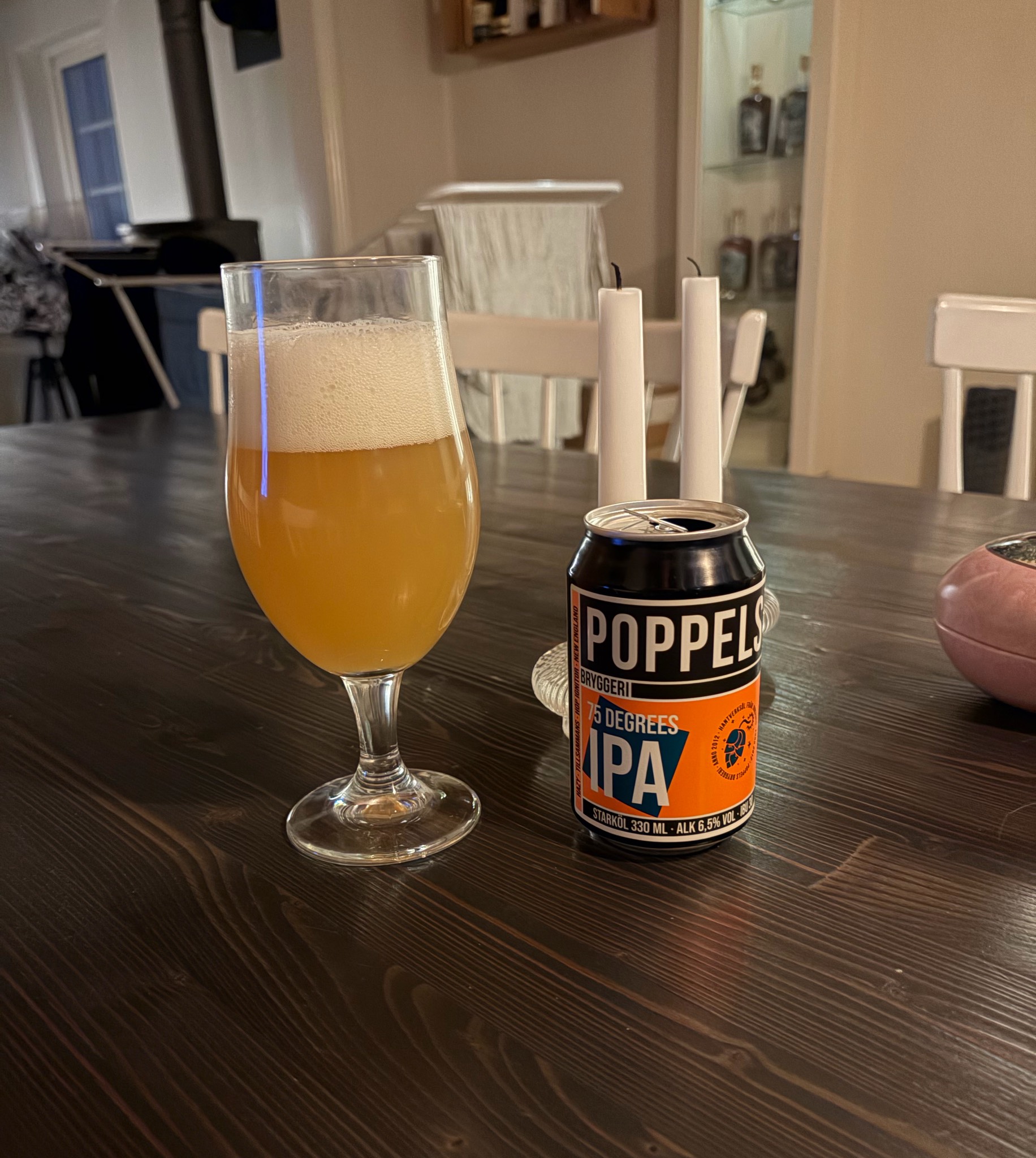 75 Degrees IPA, Sweden