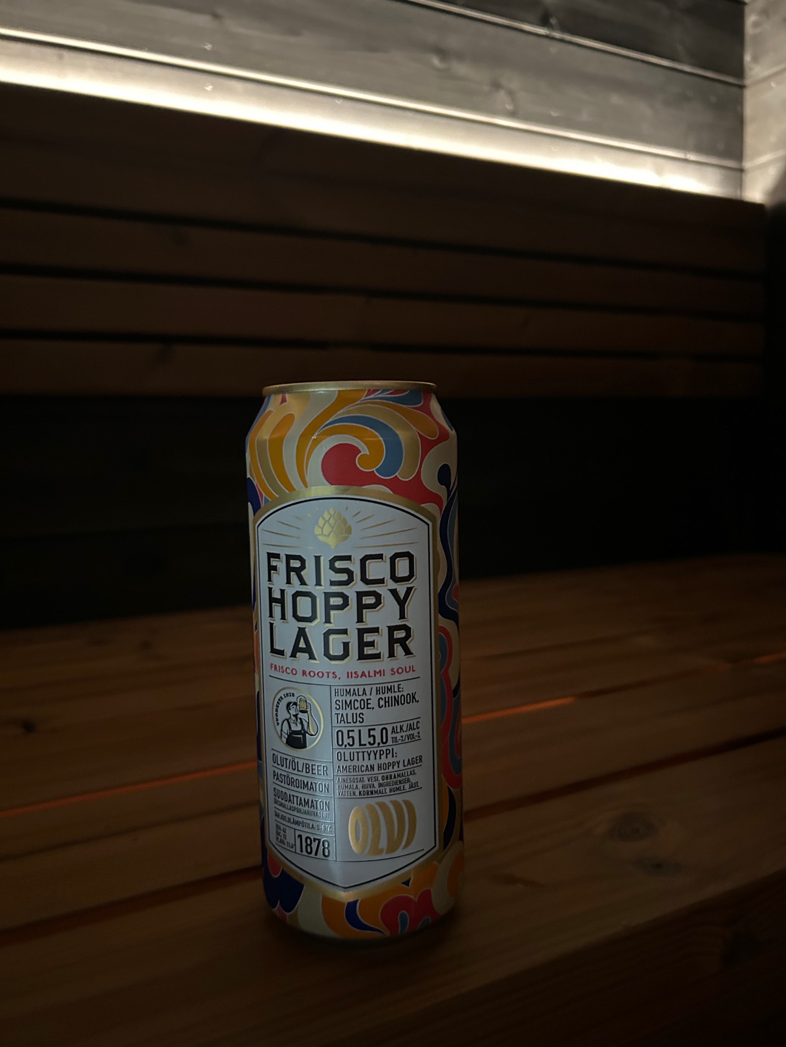 Frisco Hoppy Lager, Olvi