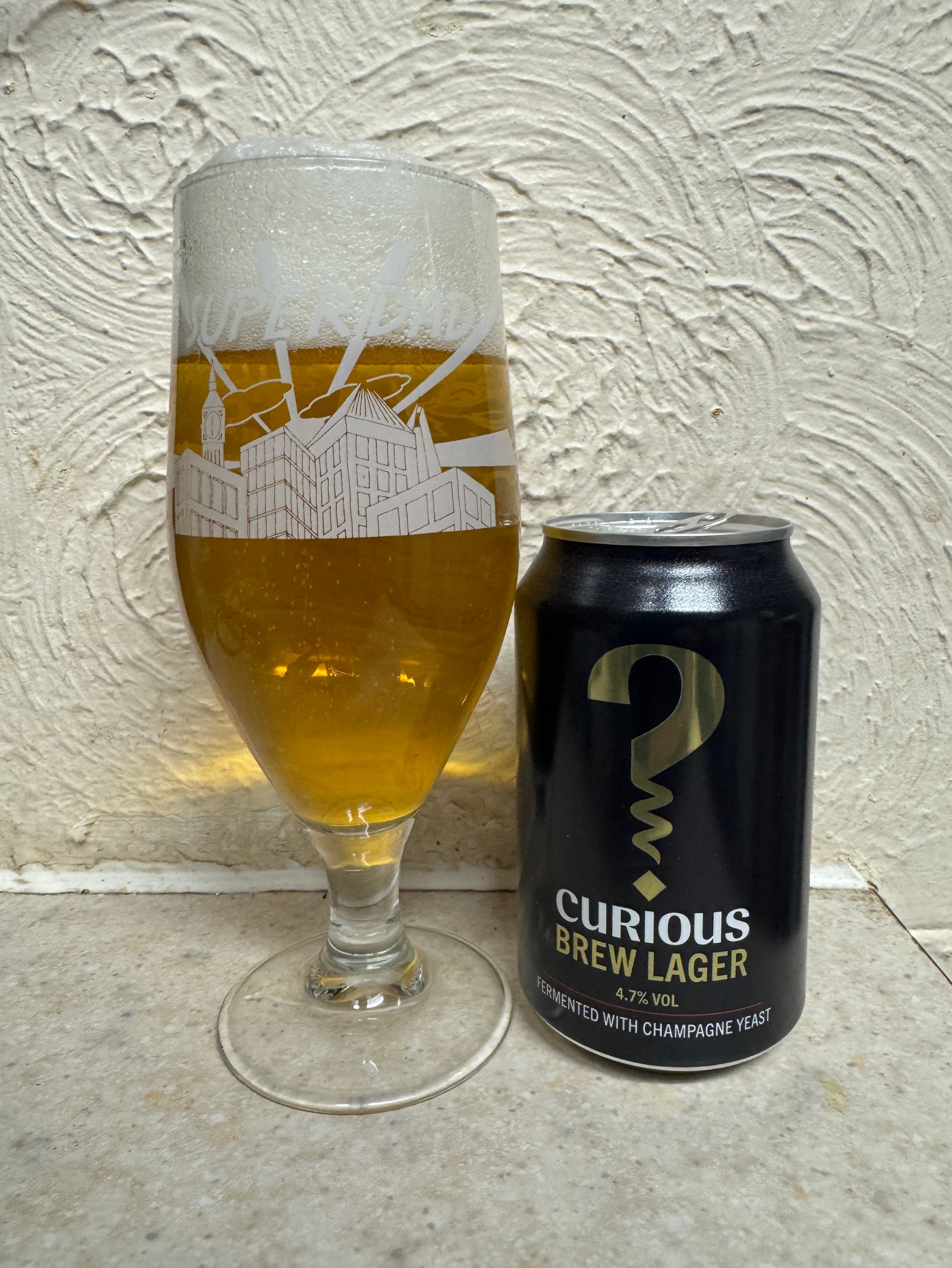 Curious Brew Lager, England