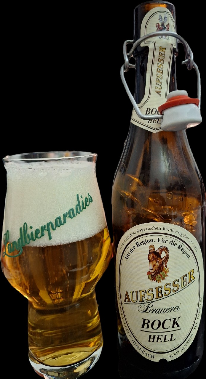 Aufsesser Bock Hell, Brauereigasthof Rothenbach (Aufsesser Brauerei)