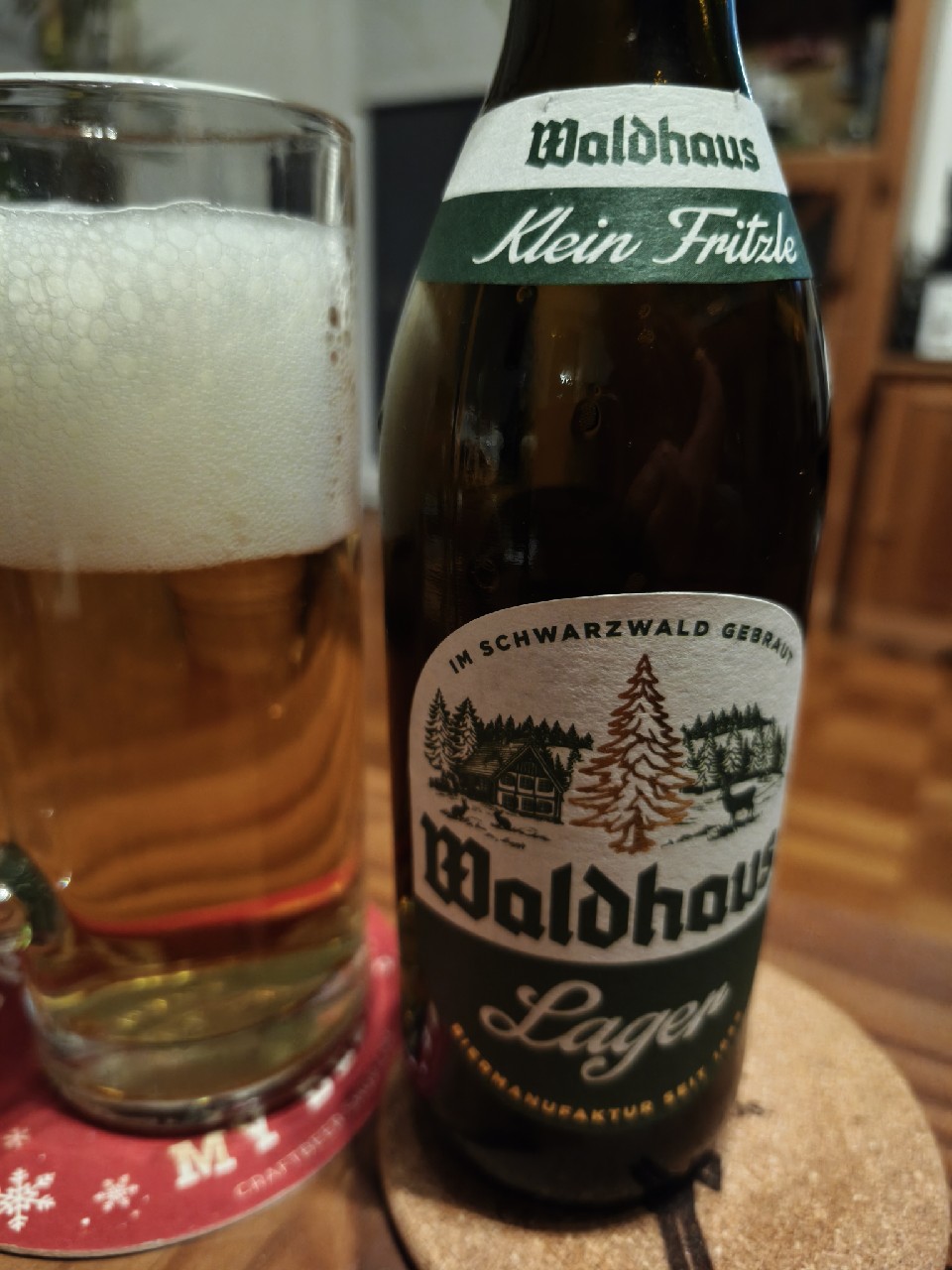 Klein Fritzle Lager, Waldhaus Privatbrauerei