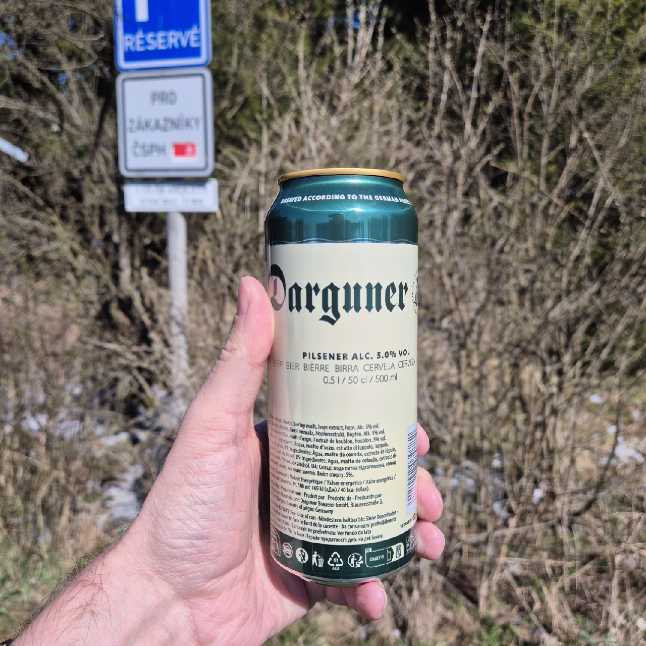 Darguner Pilsener, Darguner Brauerei (Harboe)