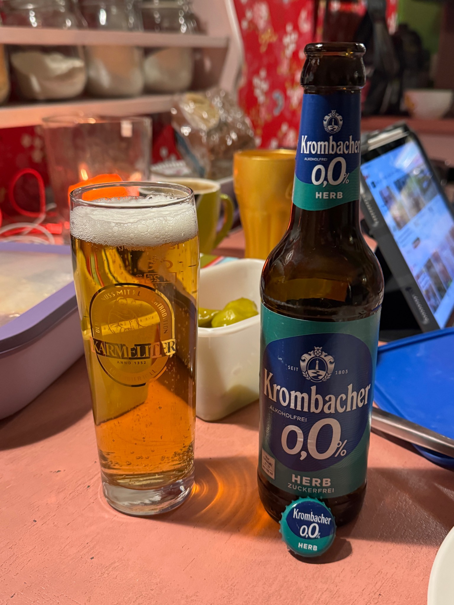 Krombacher 0,0% Herb Zuckerfrei, Germany