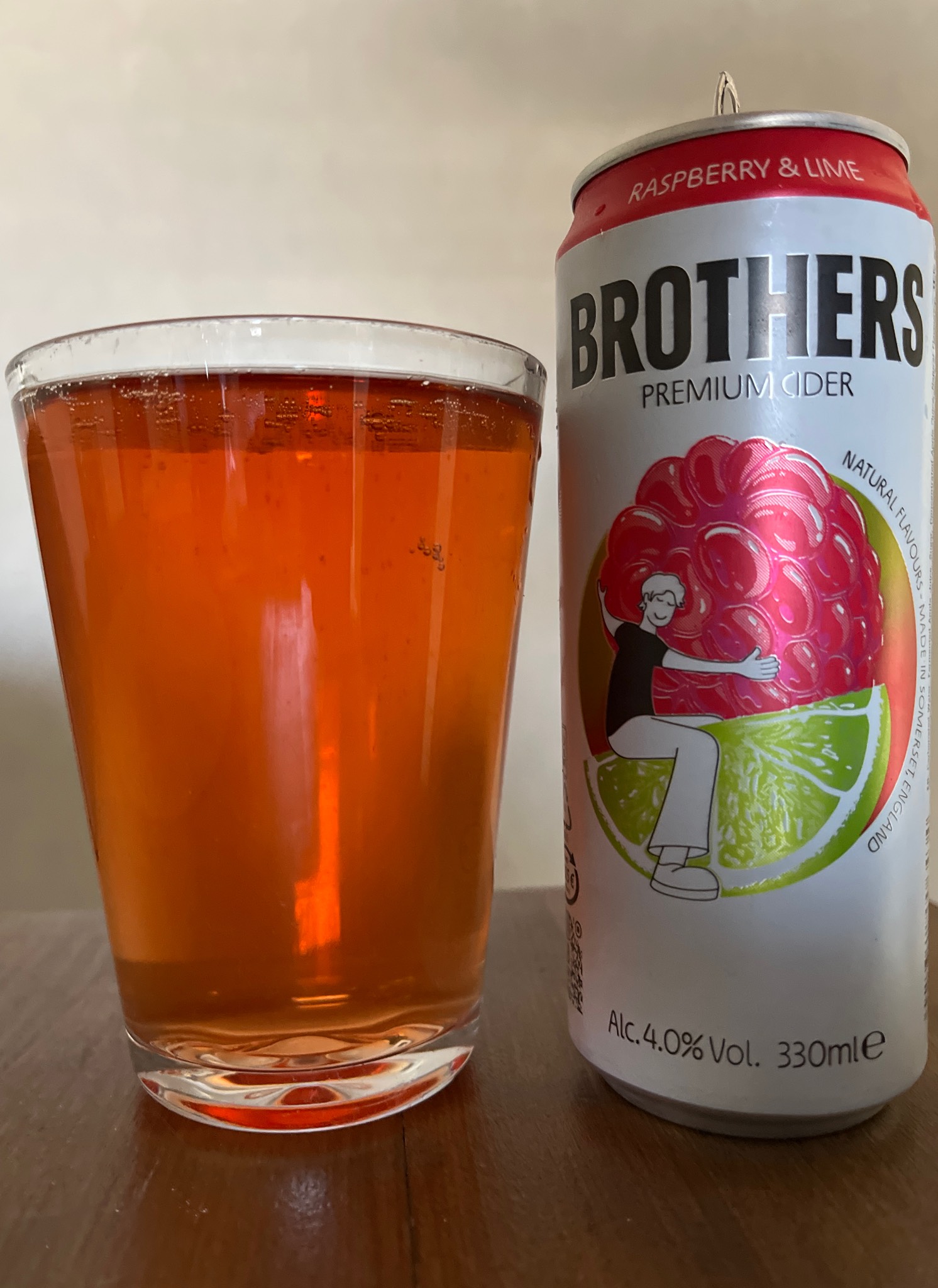 Brothers Raspberry & Lime, Brothers Cider