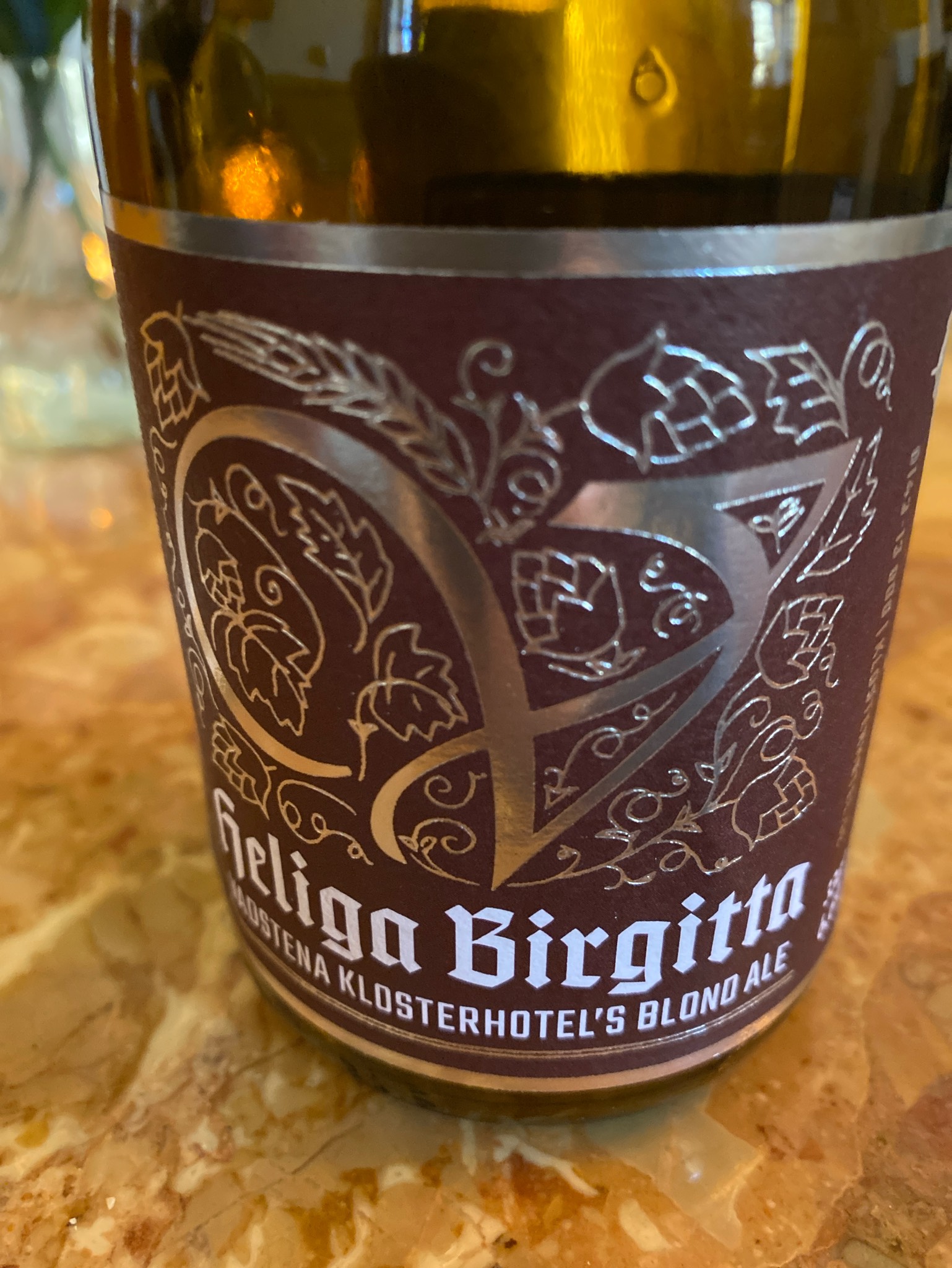 Heliga Birgitta Vadstena kloster hotels blond ale, Sweden