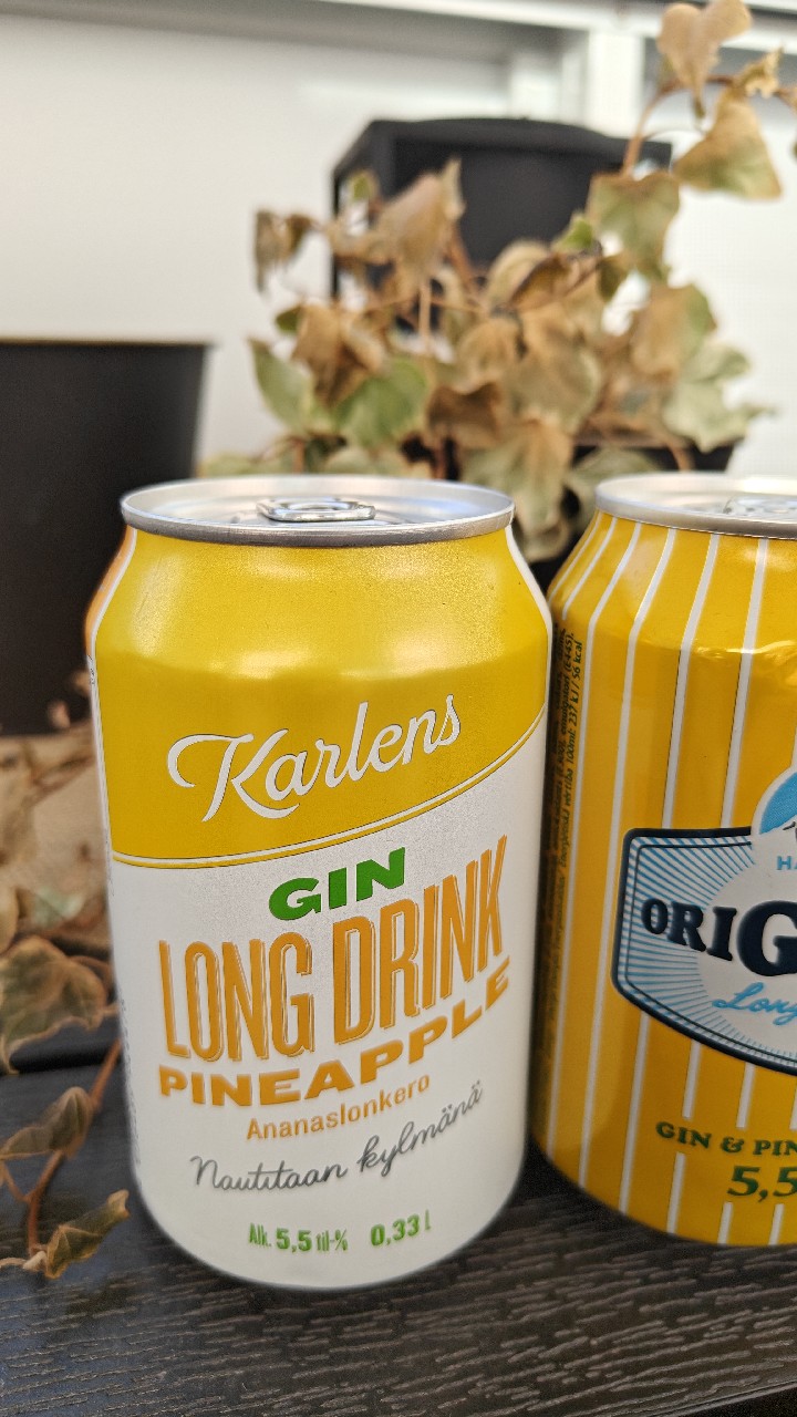 Karlens Gin Long Drink Pineapple, Finland