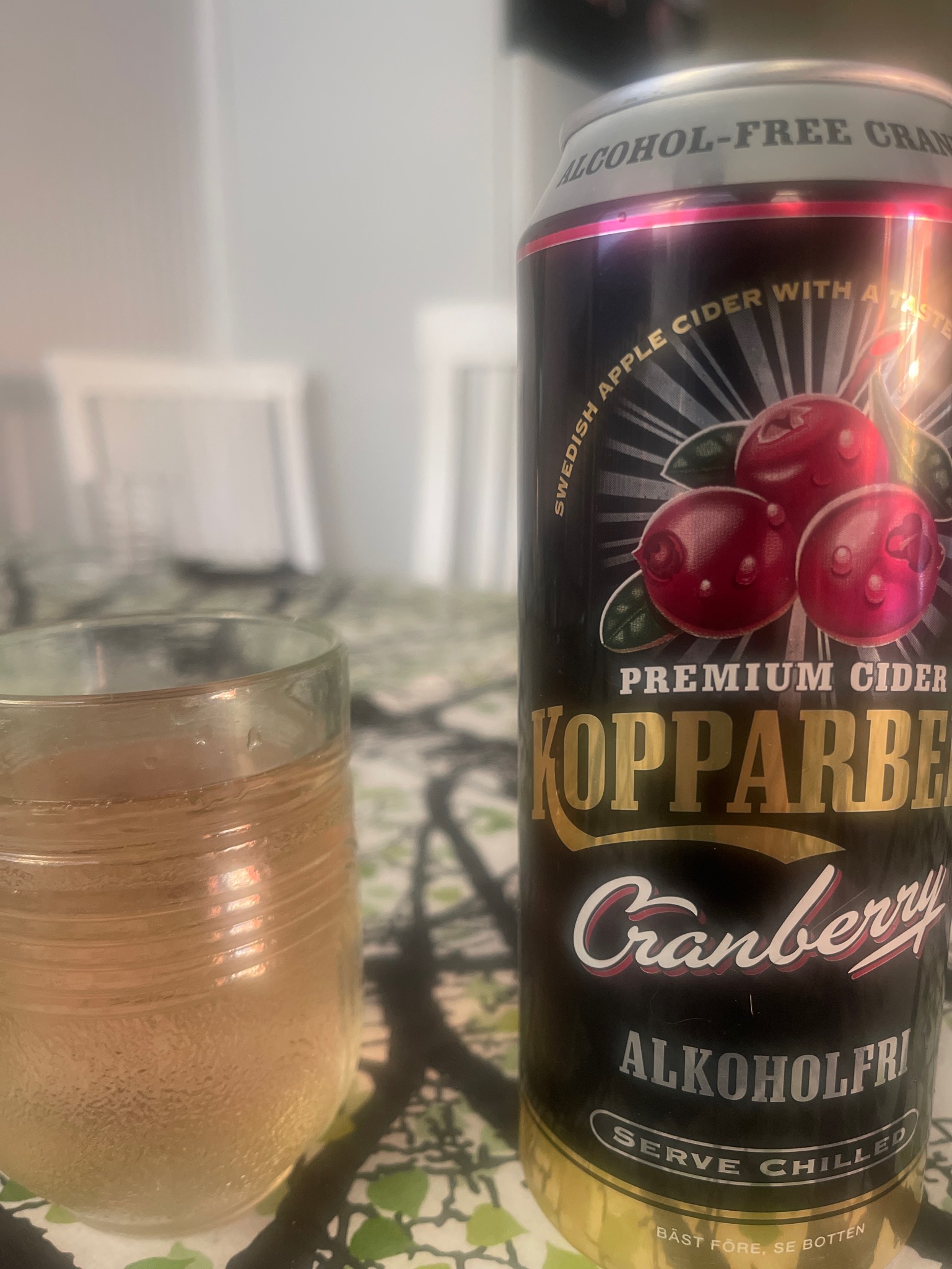 Kopparberg Cranberry Alkoholiton, Sweden