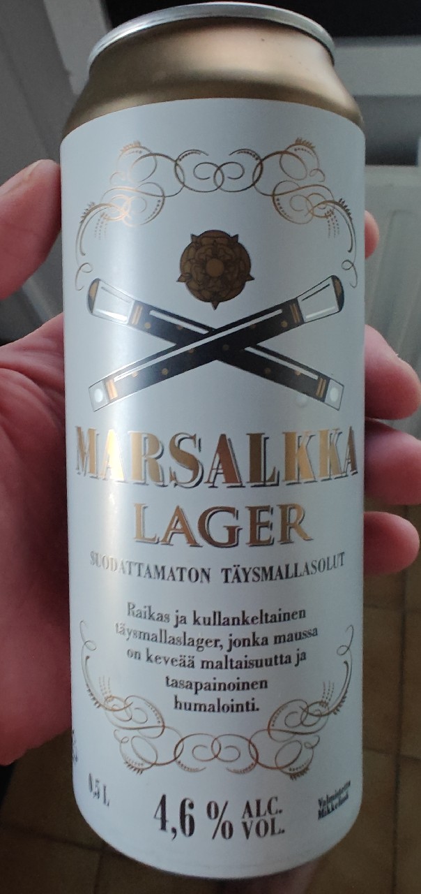 Marsalkka Lager 4.6%, Finland