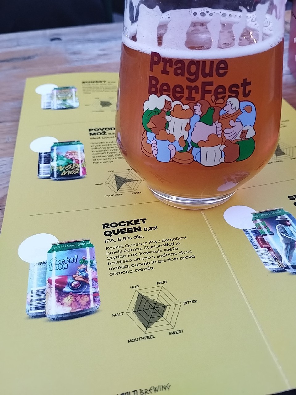 Rocket Queen, Green Gold Brewing