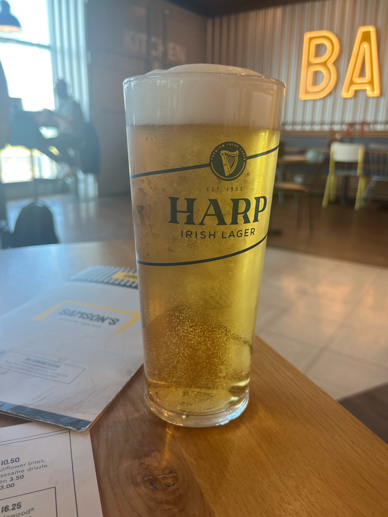 Harp Premium Lager, Ireland