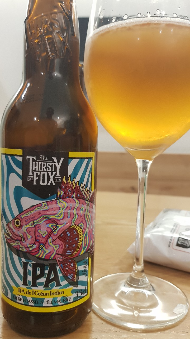 The Thirsty Fox Indian Ocean IPA, Oxenham Craft Brewery