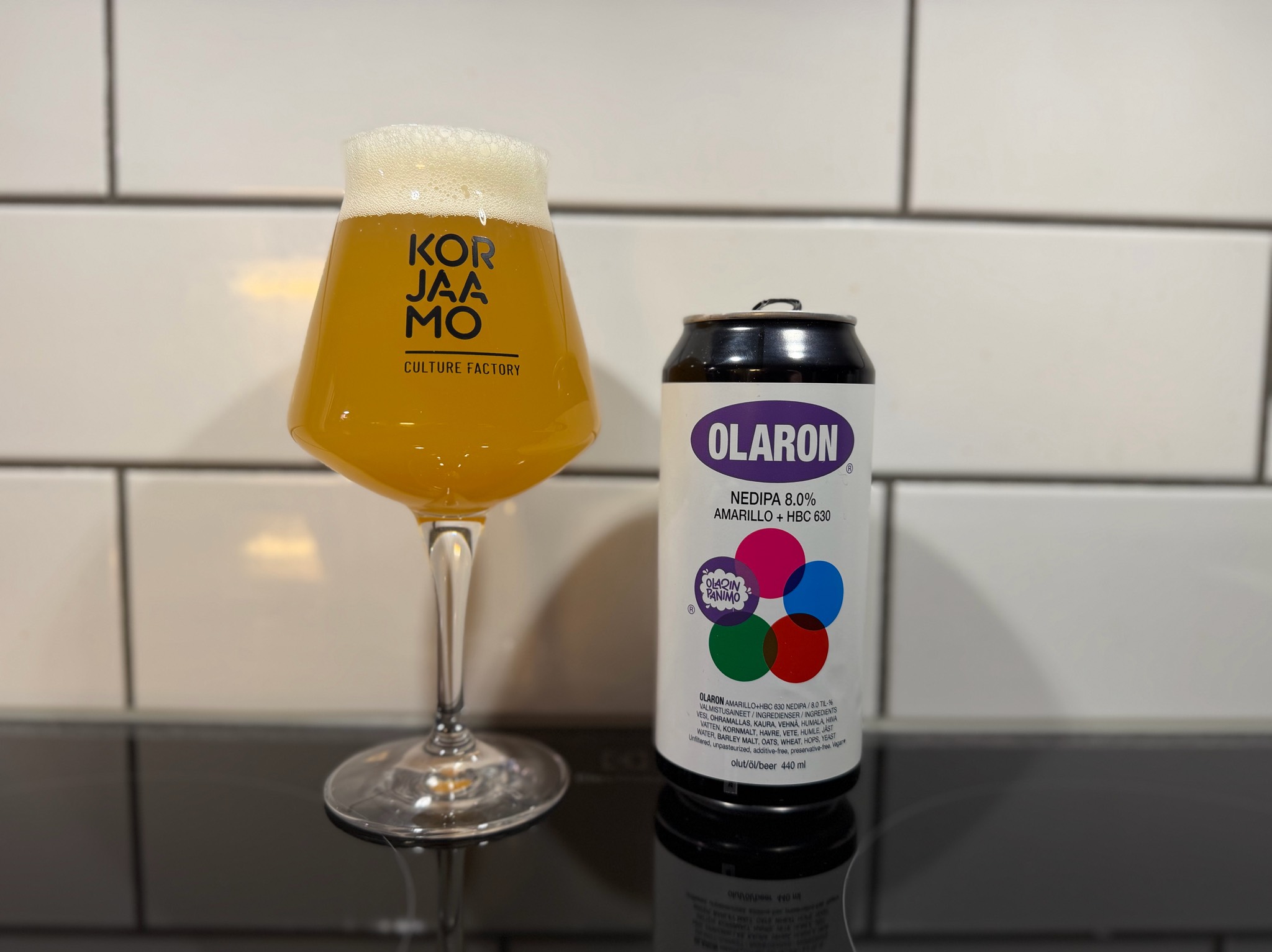 Olaron Amarillo + HBC 630, Olarin Panimo