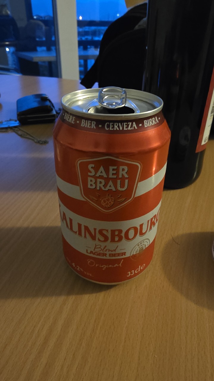 Saer Brau Kalinsbourg / Blond Lager Beer, Carrefour