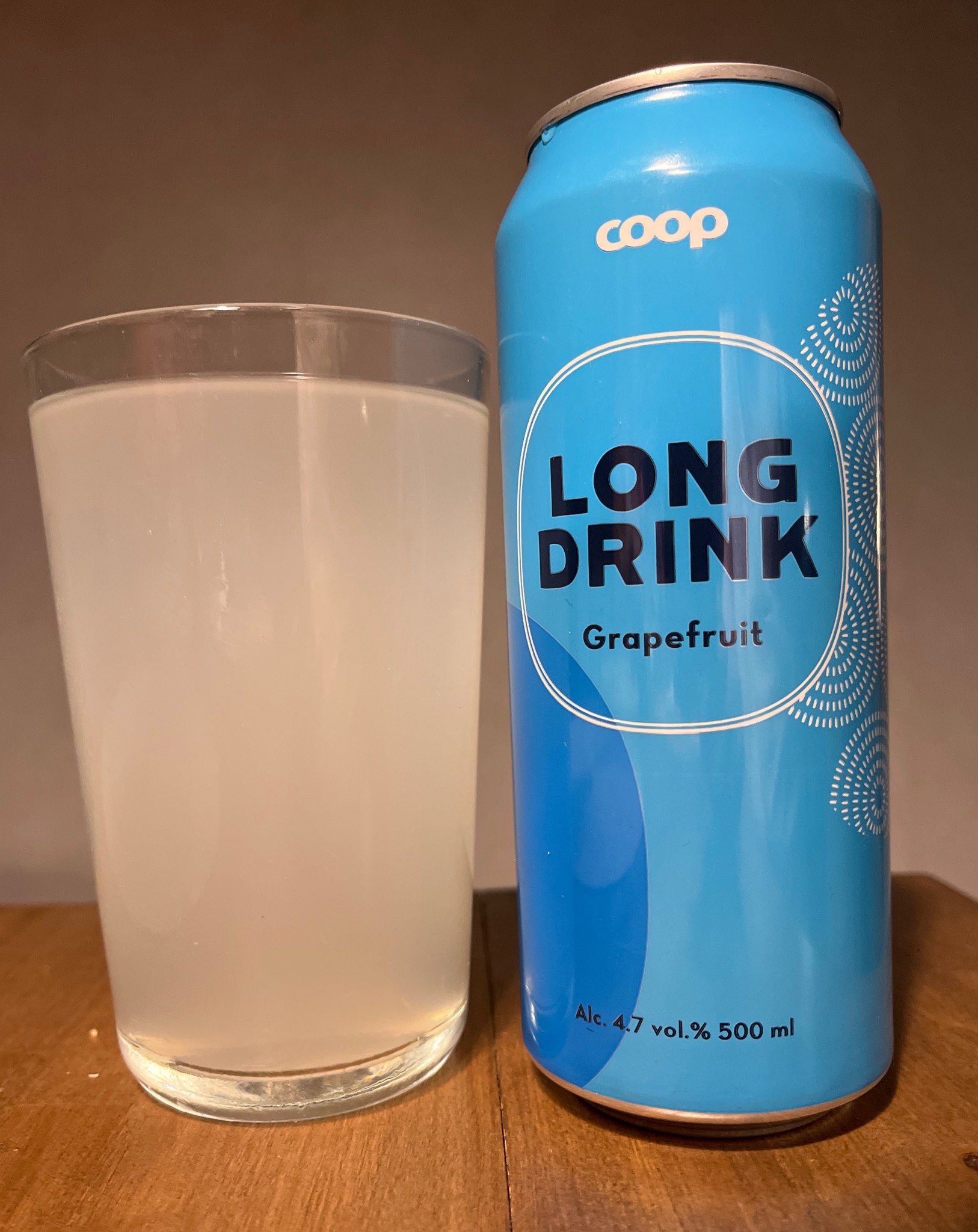 Coop long drink grapefruit, Finland