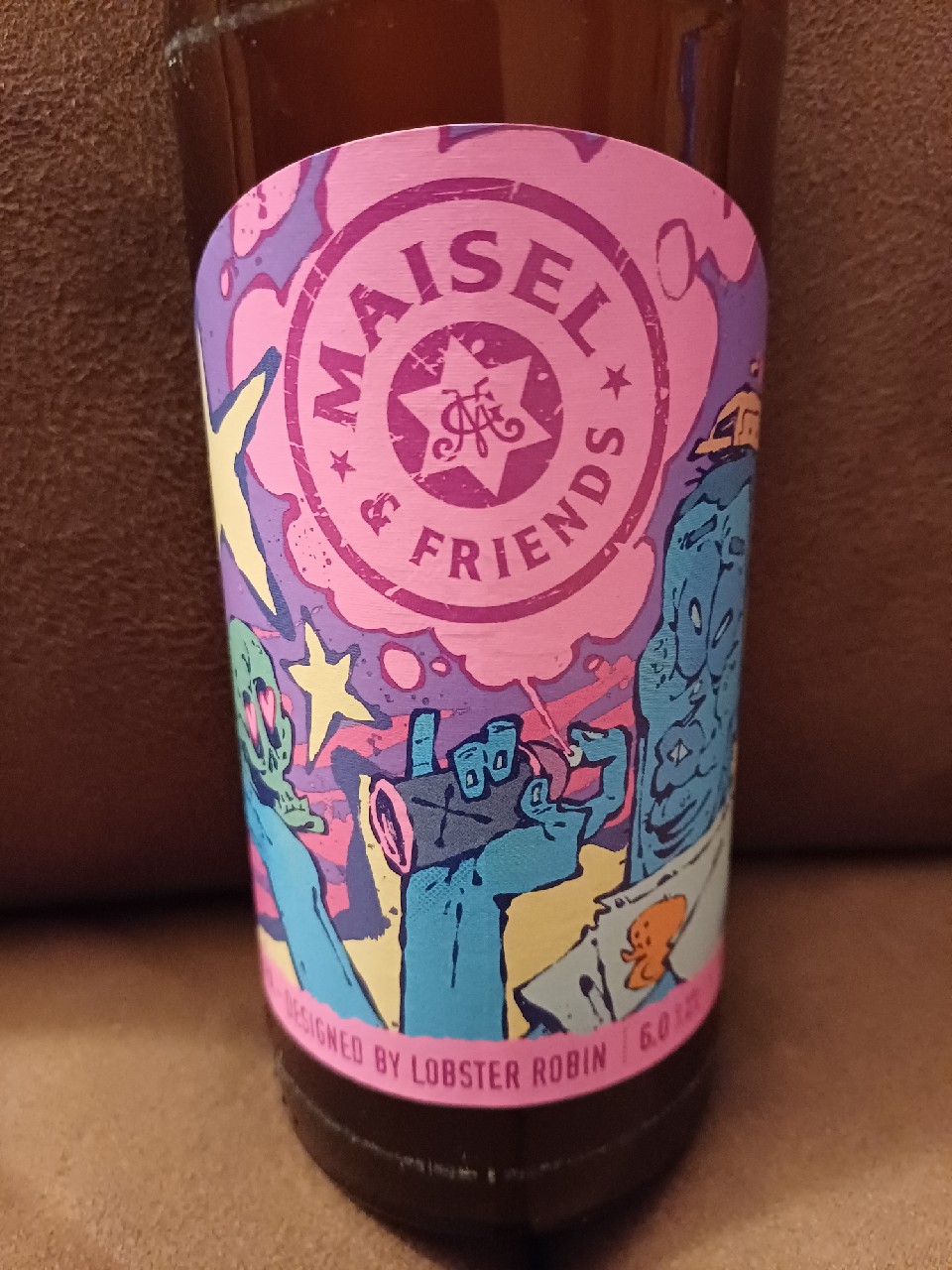 Maisel & Friends - Hazy IPA - Artbeer #8 Designed by Lobster Robin, Germany